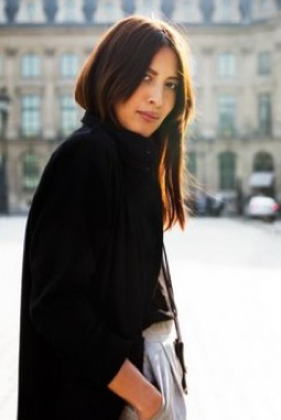 tuck your hair into your coat